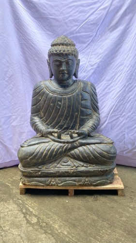 SEATED BUDDHA PRANIDHANA 80 CM FRONT